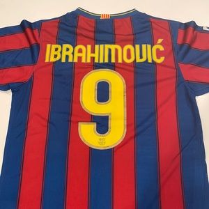 Authentic Ibrahimovic Barcelona FC Jersey